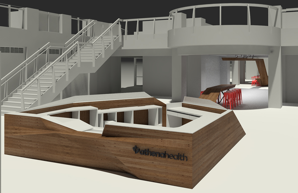 furniture，Home Furnishing，public space ，woodiness，geometry，