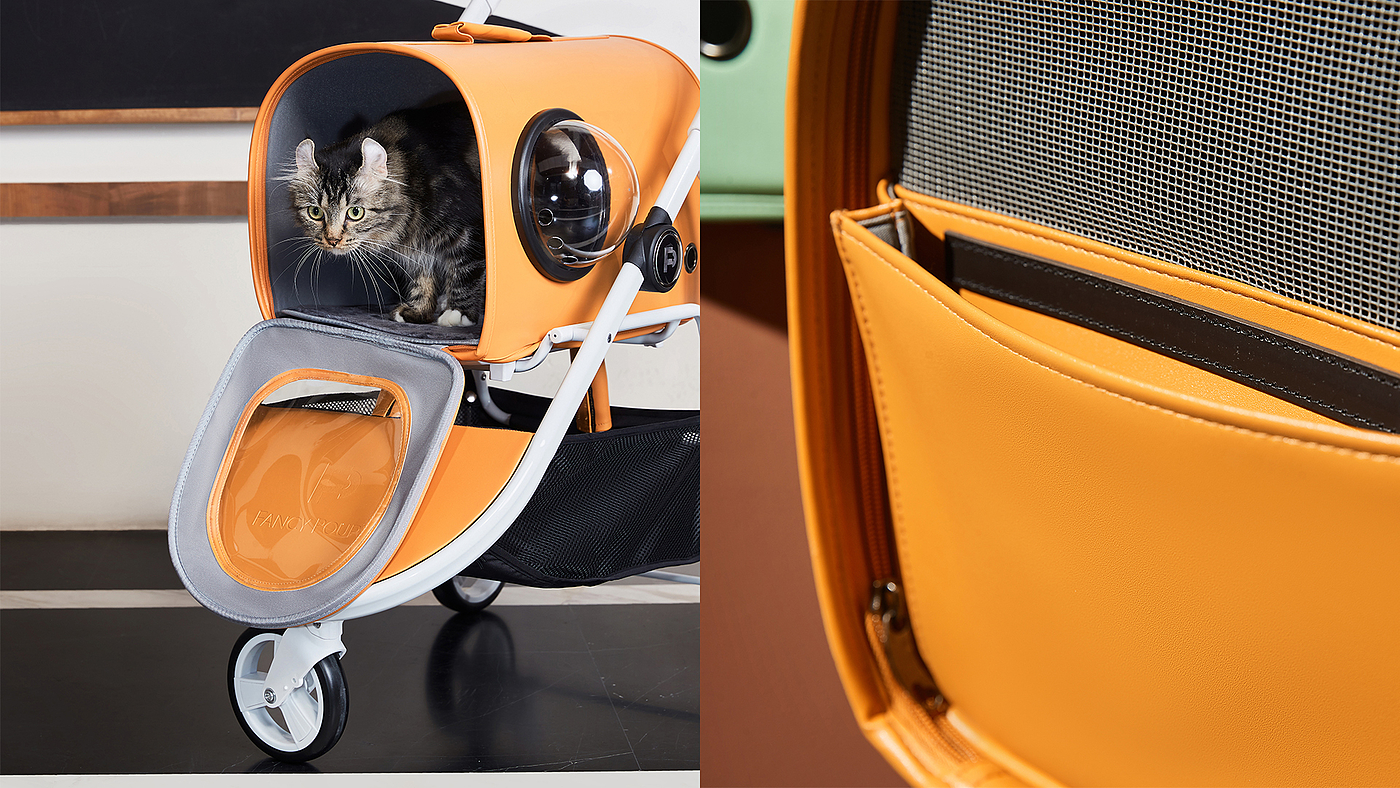 product design，Pet cart，Pet bag，
