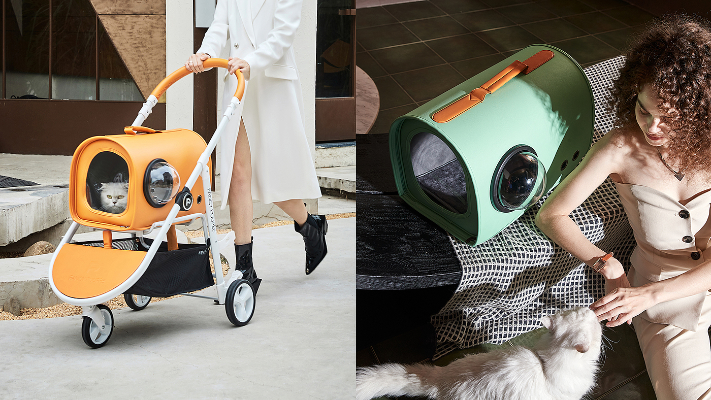 product design，Pet cart，Pet bag，