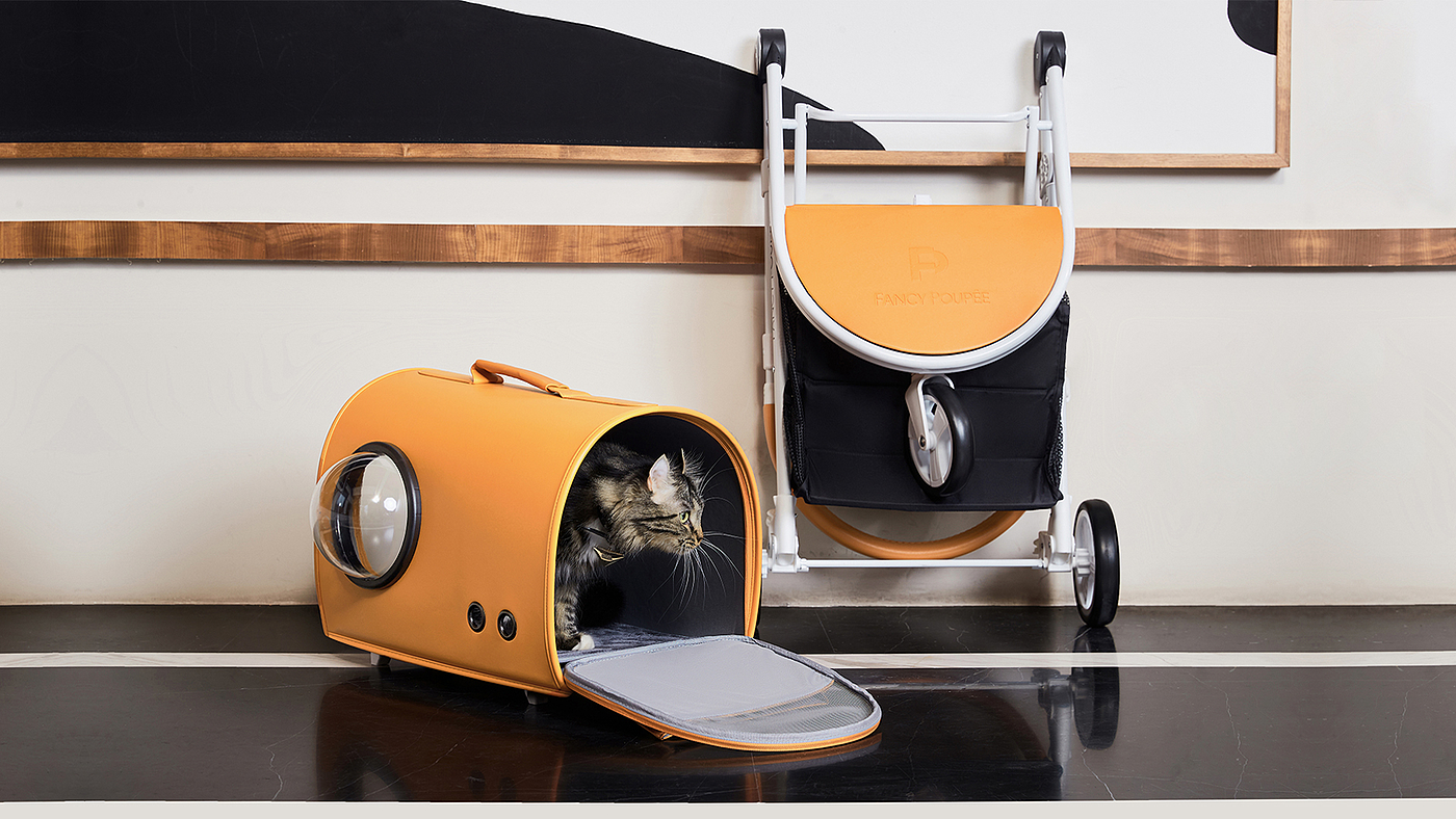 product design，Pet cart，Pet bag，