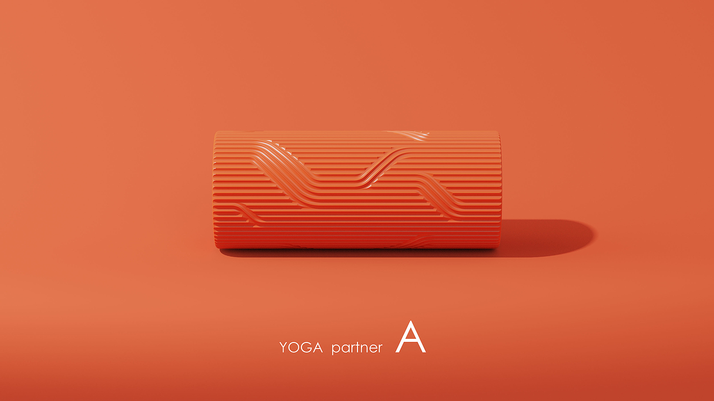 yoga，Yoga column，Vibrating massage，