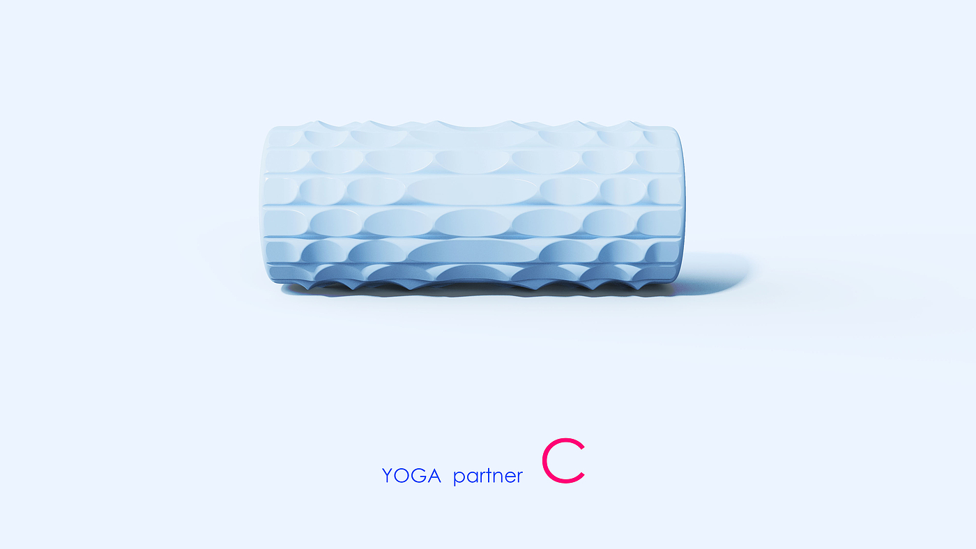 yoga，Yoga column，Vibrating massage，