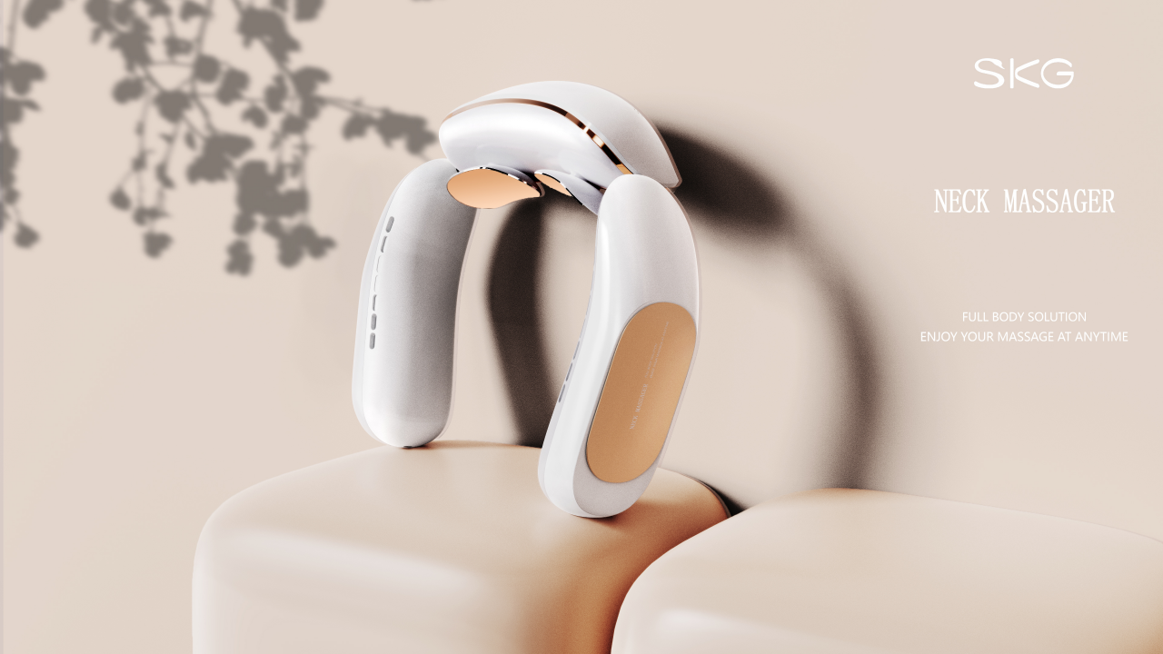 industrial design，sample reels，Cervical massage instrument，