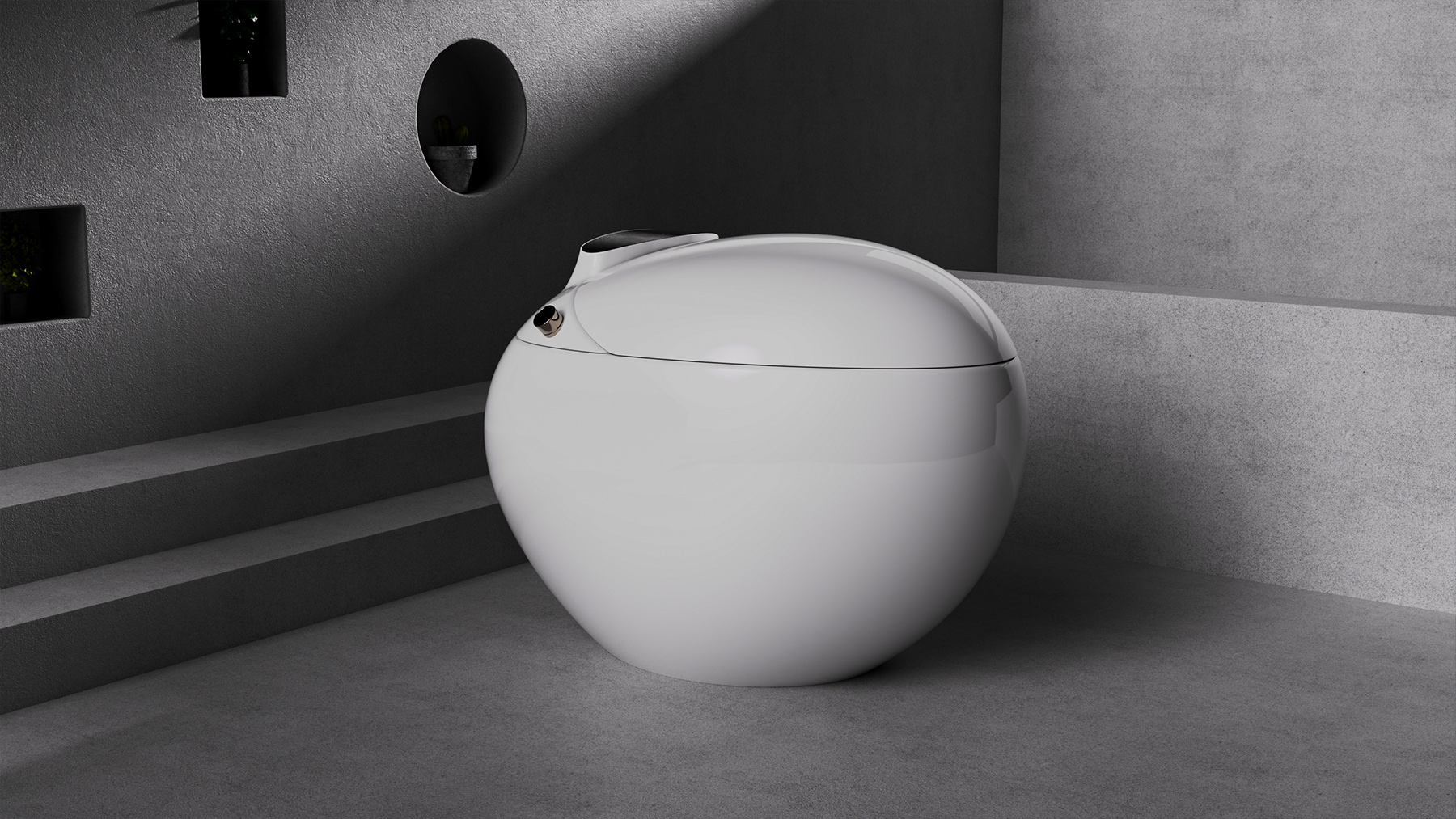 Bathroom product design，Intelligent toilet design，