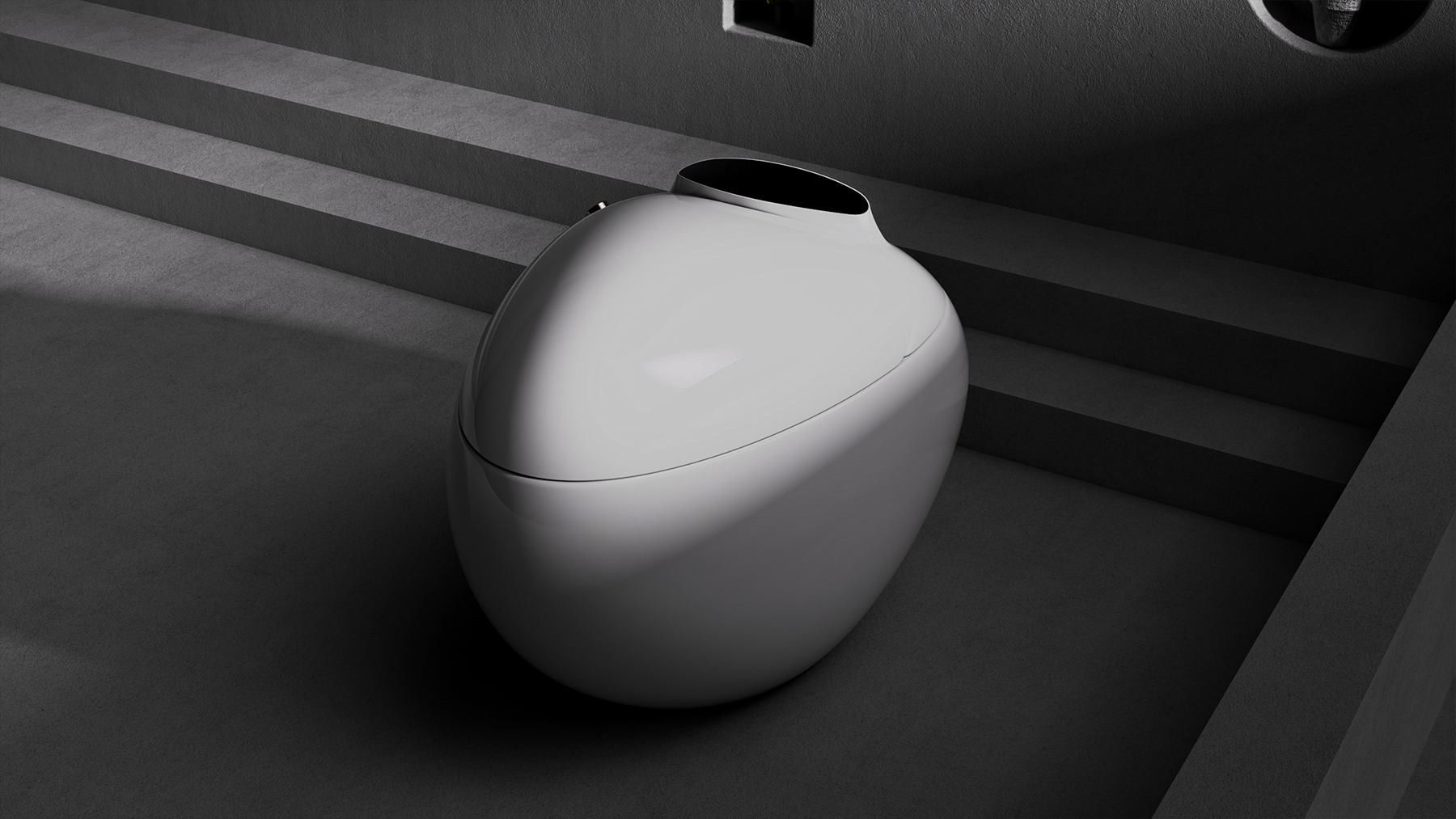 Bathroom product design，Intelligent toilet design，