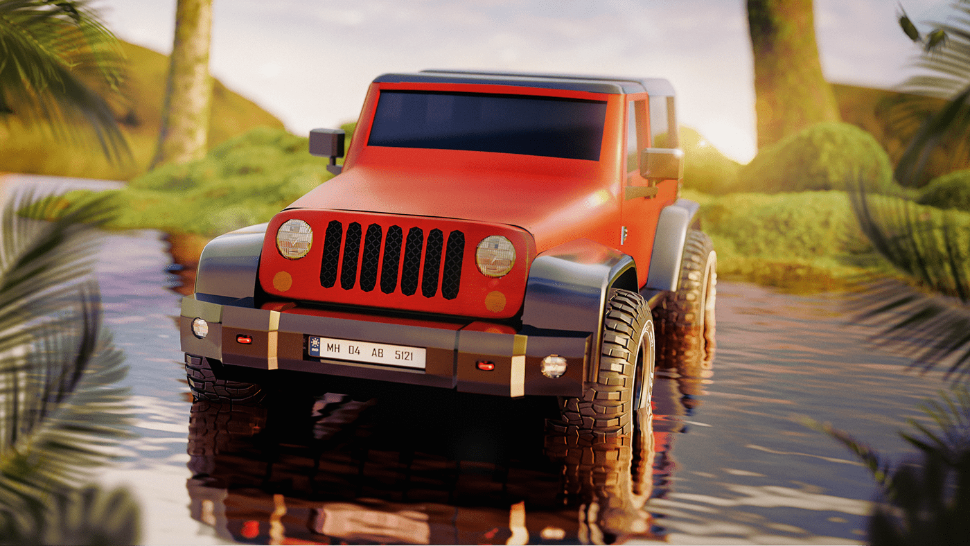 automobile，Scene rendering，3D modeling，video，