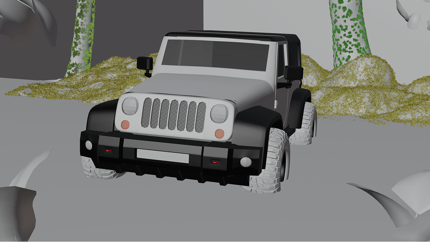 automobile，Scene rendering，3D modeling，video，