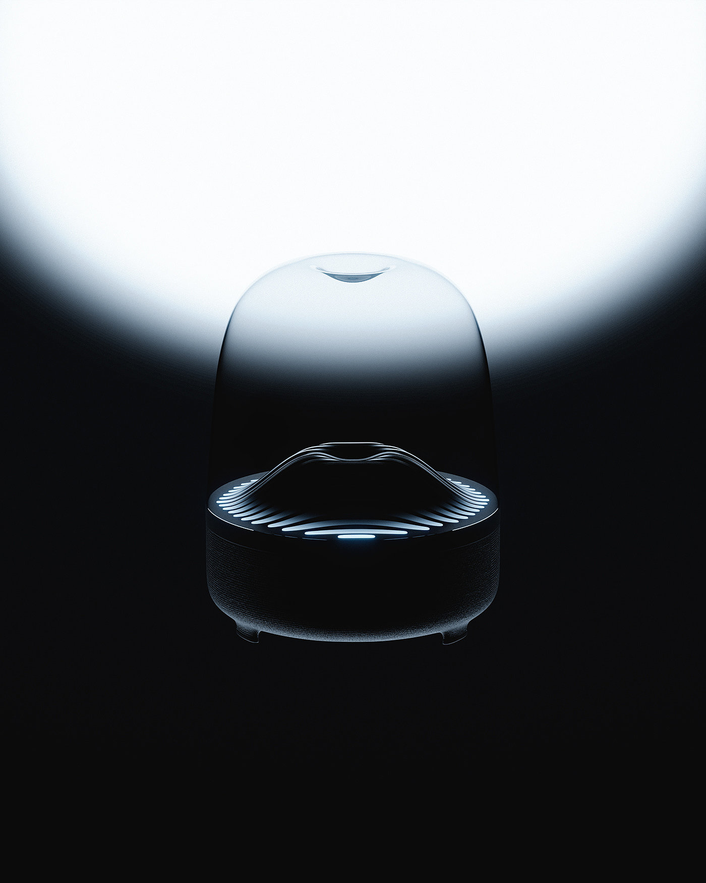 intelligence，Scene rendering，Bluetooth speaker，product design，Appearance design，Surface design，