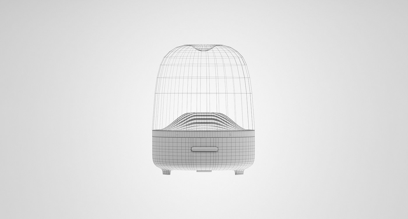 intelligence，Scene rendering，Bluetooth speaker，product design，Appearance design，Surface design，