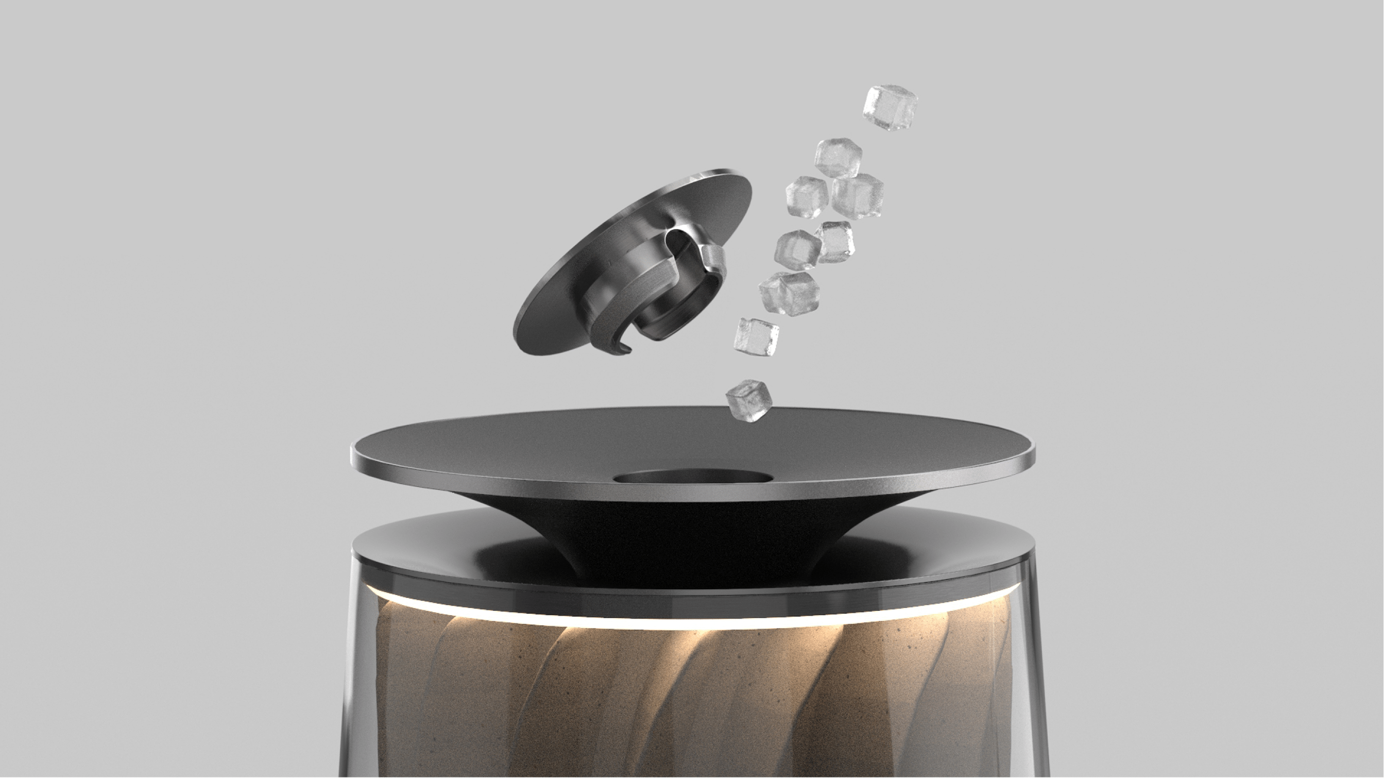 LUFT，cooler，lighting，product design，Appearance design，