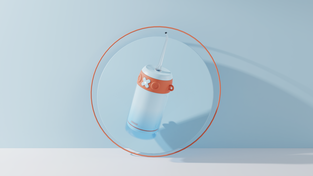 oral irrigator，Children's dental punch，children，