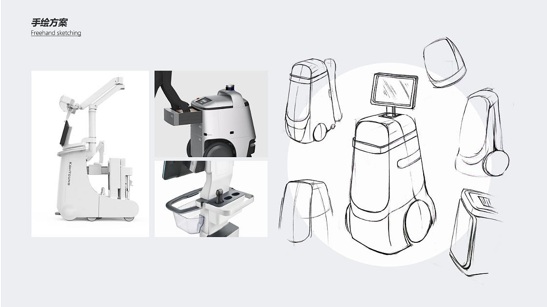 industrial design，sample reels，Medical trolley，