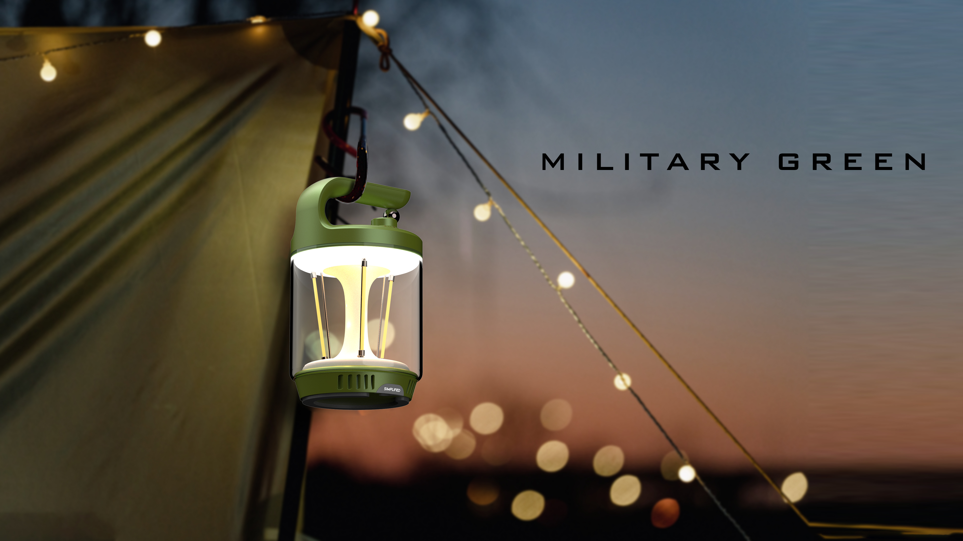 Camping lamp，Simplicity，outdoors，multi-function，Mosquito repellent，Advanced sense，