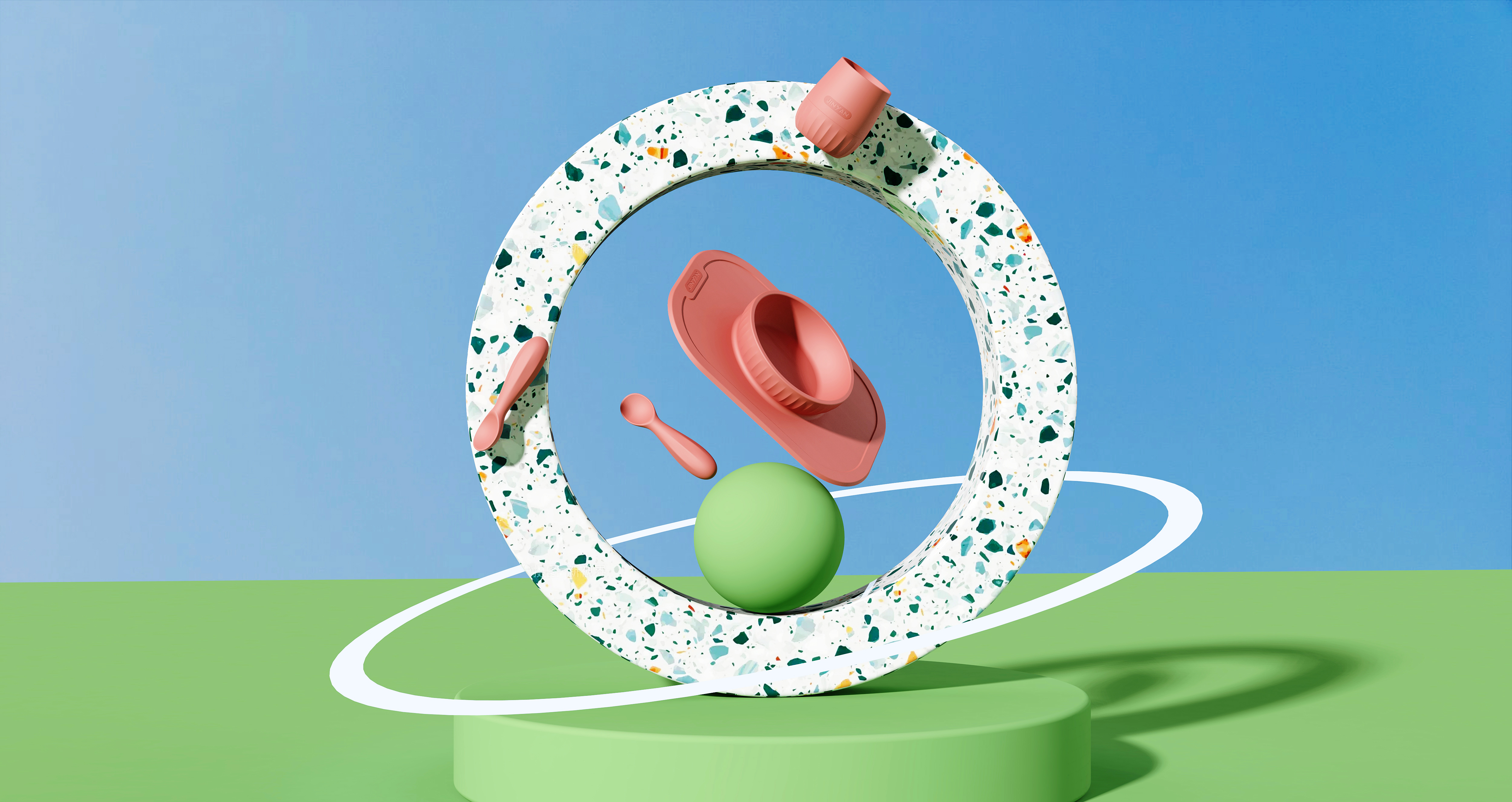 Baby products，Silicone Products ，Children tableware，