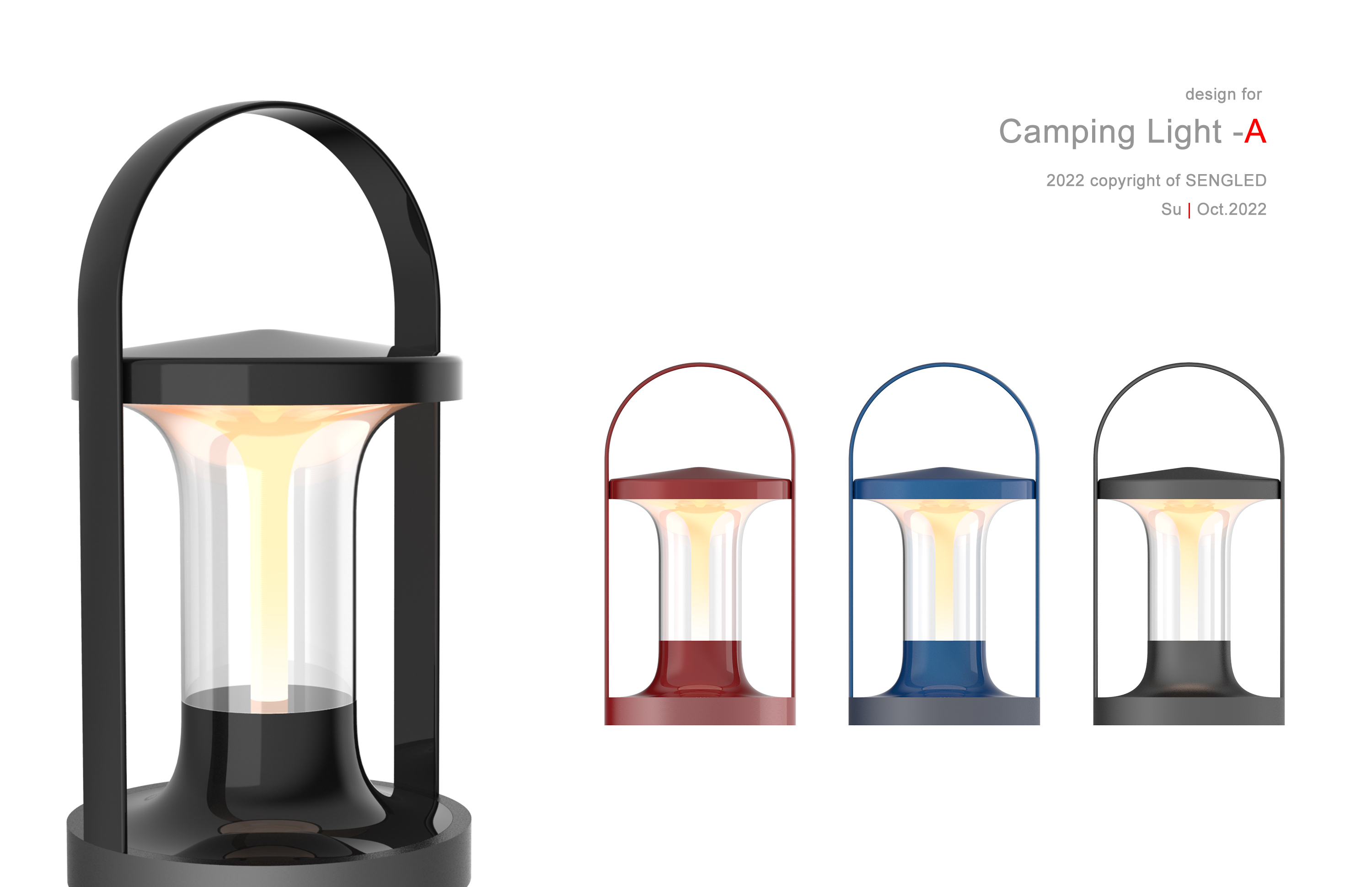 modern，The lamp post，colourful，