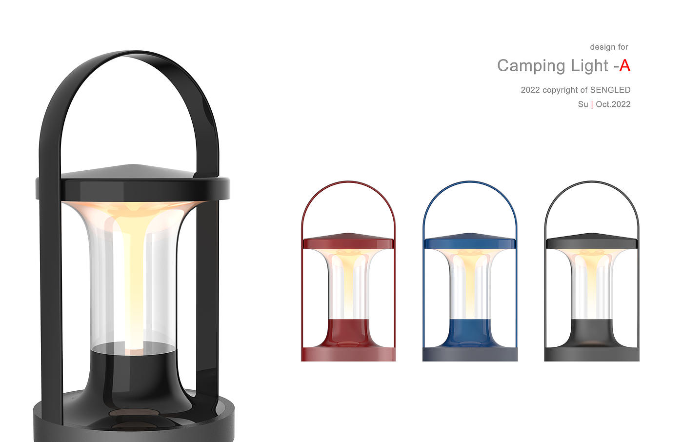 modern，The lamp post，colourful，