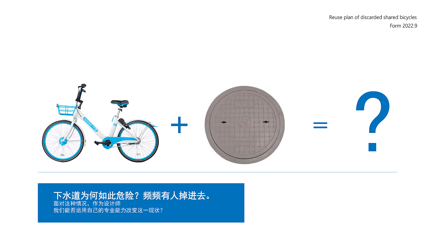 废物利用，共享单车，公共设计，资源重塑，