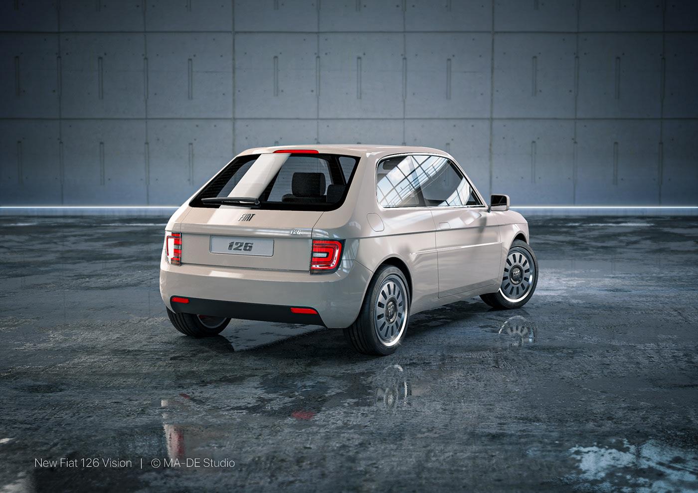 126 Vision，automobile，product design，Appearance design，