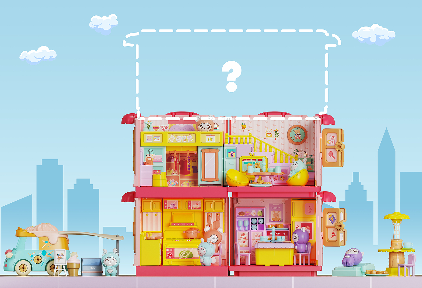 play house，