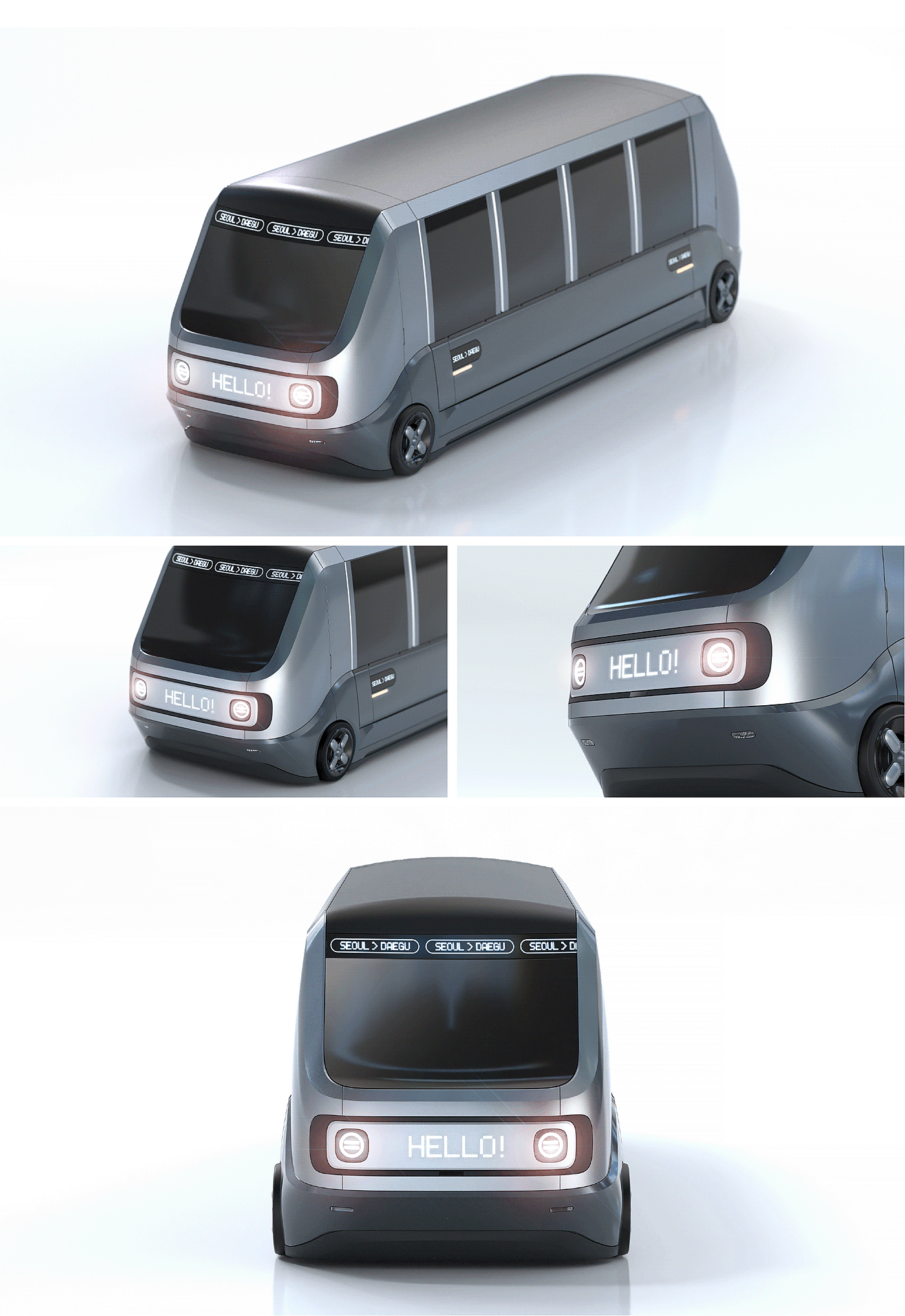 Public transportation，Intelligent transfer vehicle，Futurism，