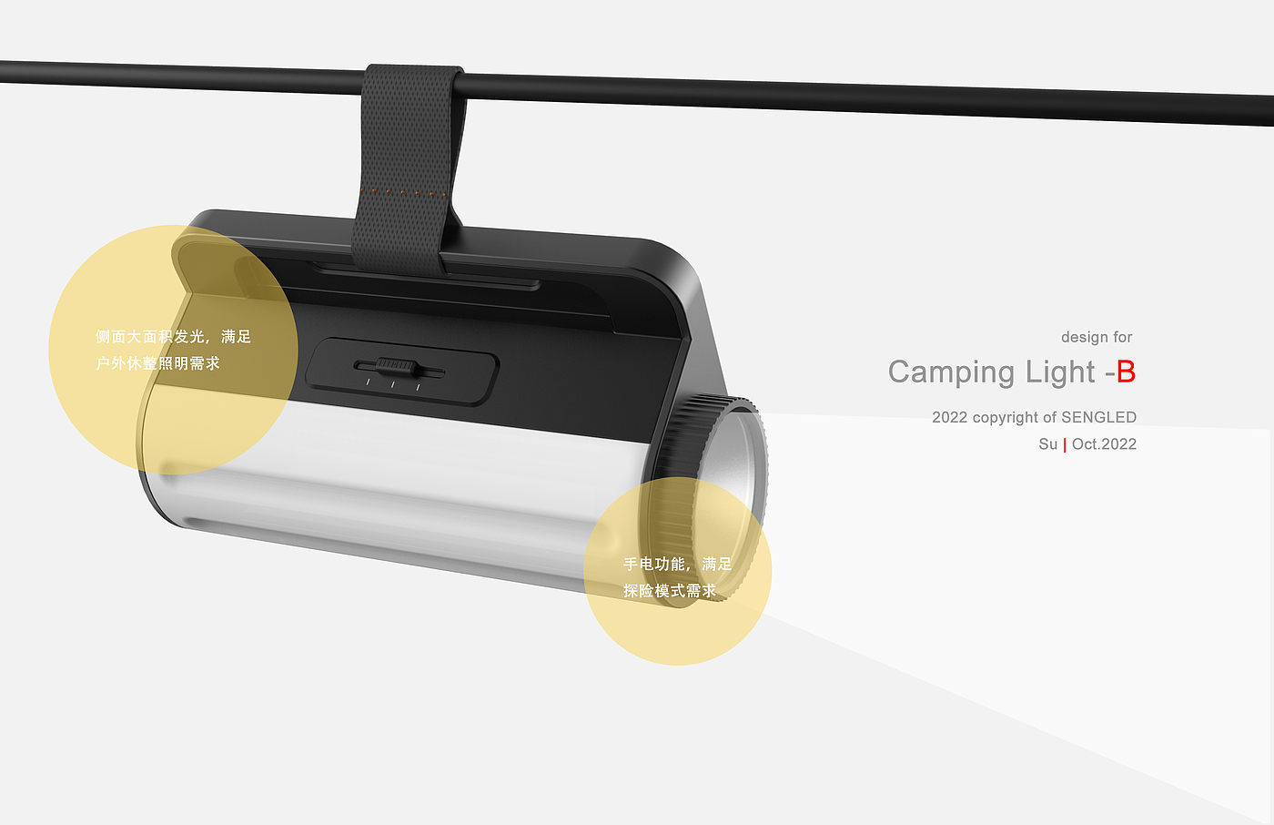 camping，Adventure lamp，solar energy，