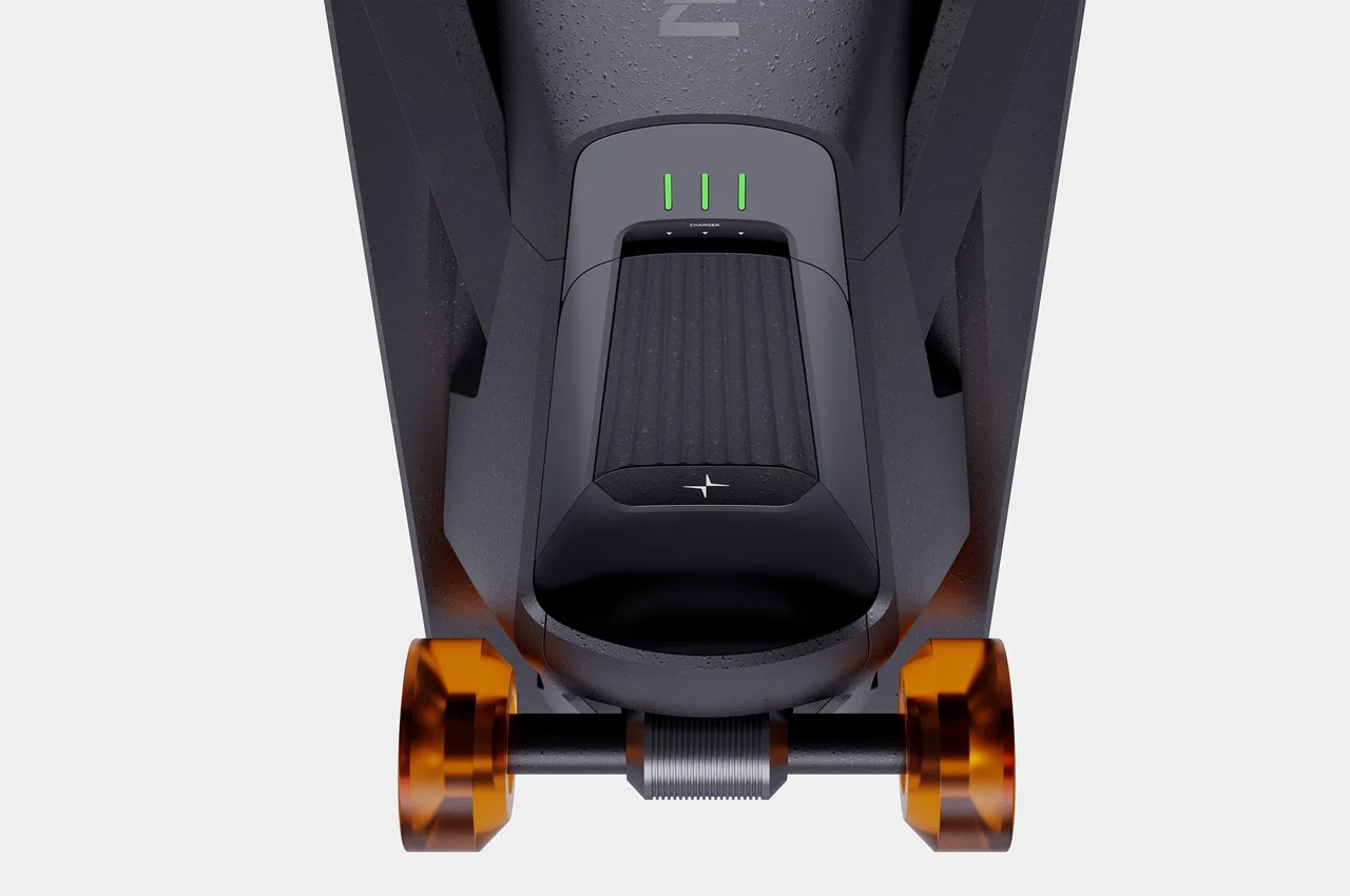 Electric skateboard，Carbon fiber material，3d，Matte，