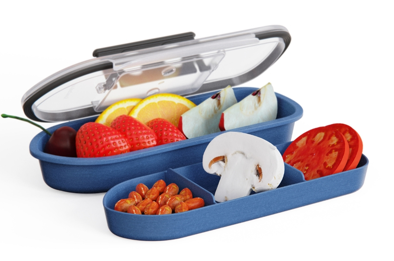 Sustainable materials，modularization，Environmentally friendly lunch box，