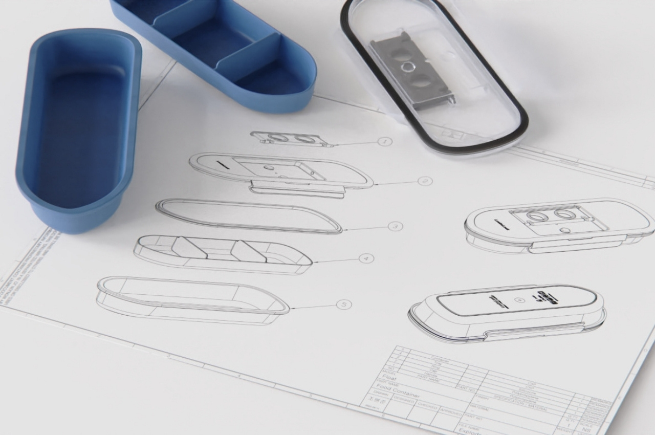 Sustainable materials，modularization，Environmentally friendly lunch box，