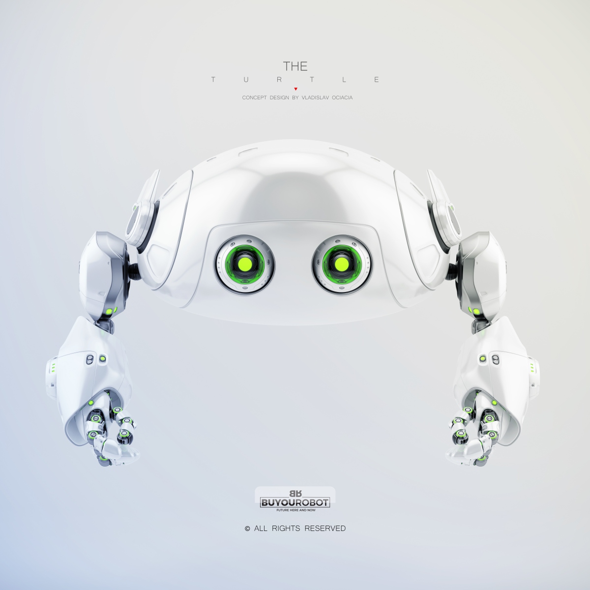 Reprint，robot，modeling，Render，