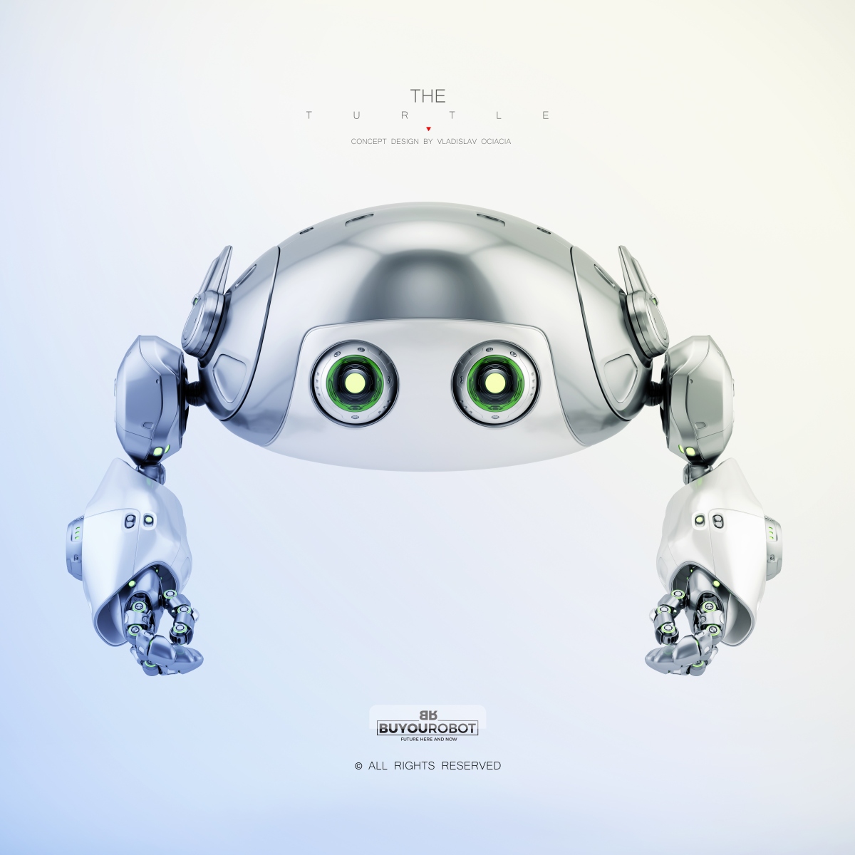 Reprint，robot，modeling，Render，