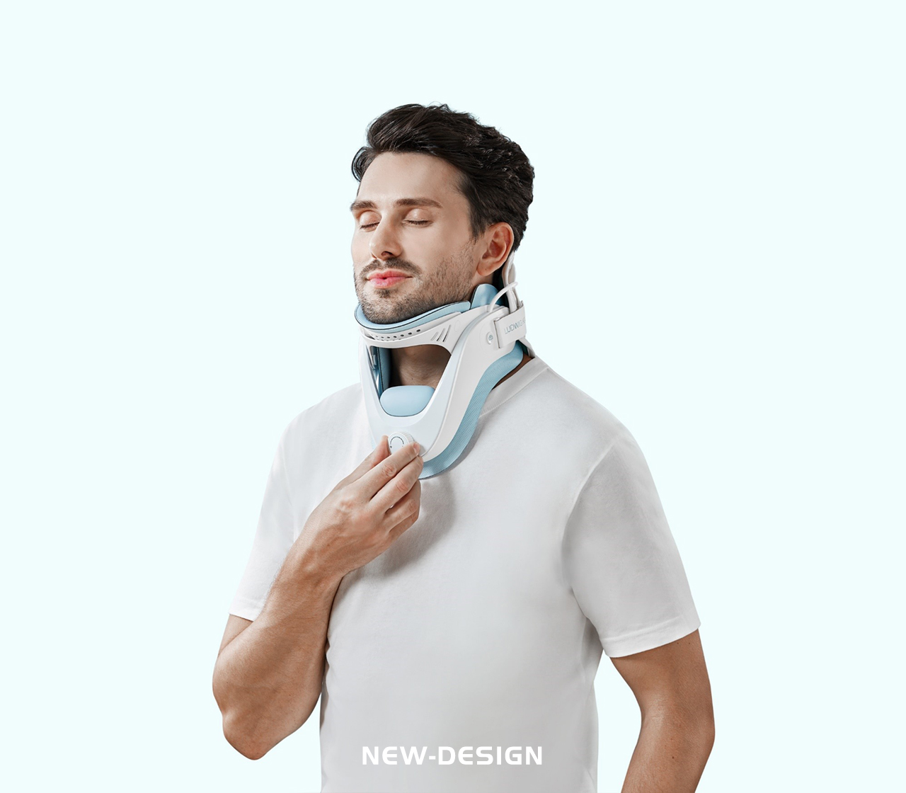 Original works，Medical products，NEW-DESIGN，wireless，Neck brace，healthy，innovate，industrial design，