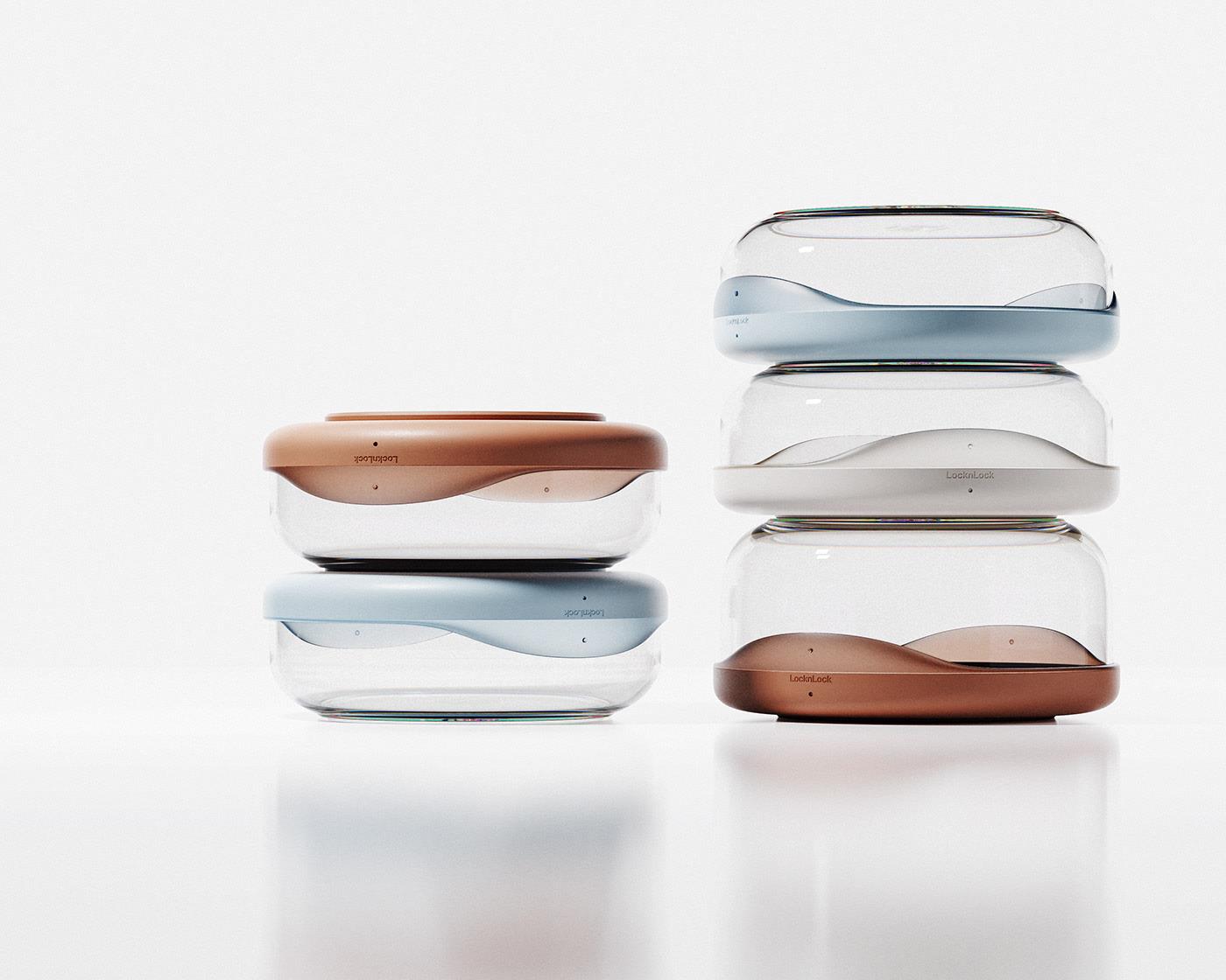 Heat preservation lunch box，product design，Total appearance，exquisite，