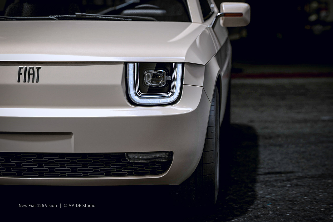 126 Vision，automobile，product design，Appearance design，