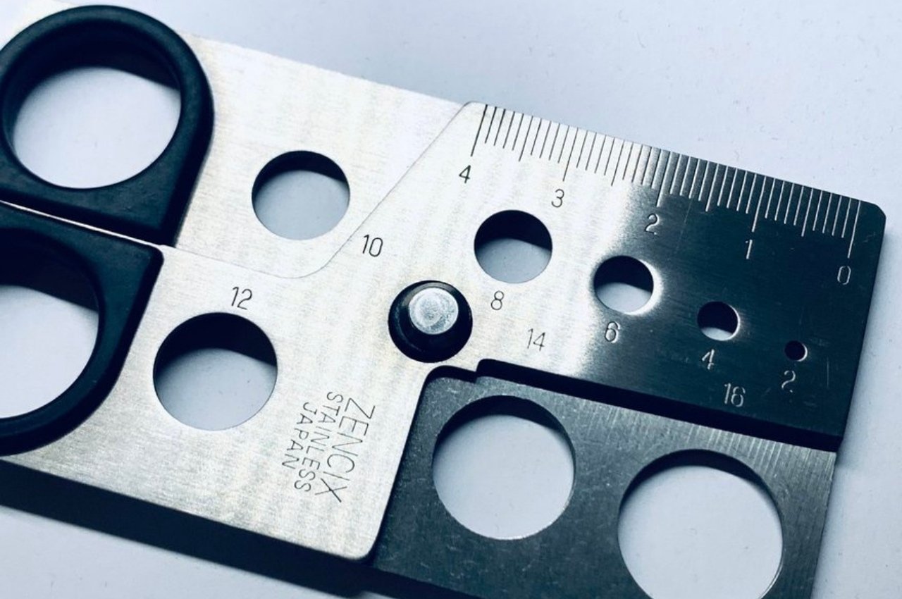 scissors，Template，novel，Trisqucle，ruler，multi-function，originality，