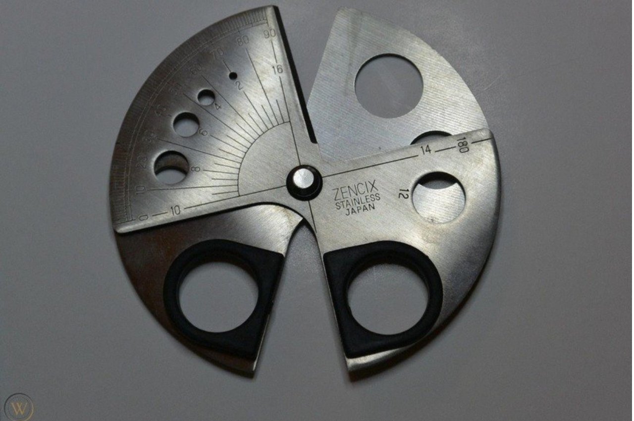 scissors，Template，novel，Trisqucle，ruler，multi-function，originality，