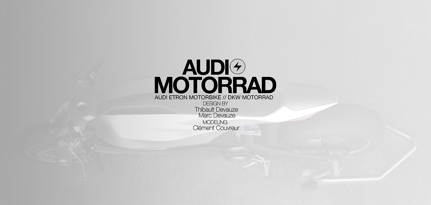 Reprint，traffic，Motorcycle，audi，conceptual design，