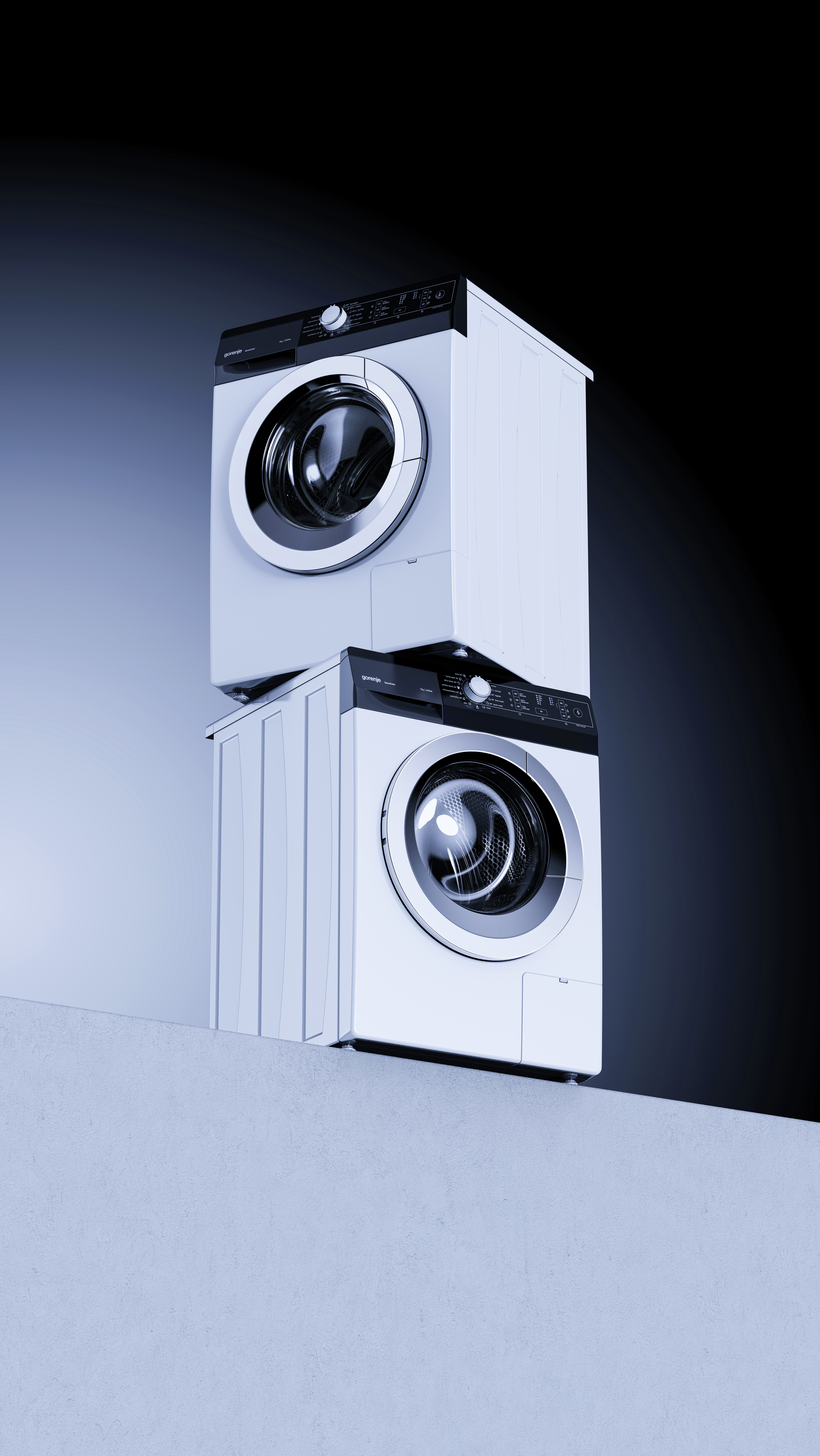 Washing machine，Render，household electrical appliances，