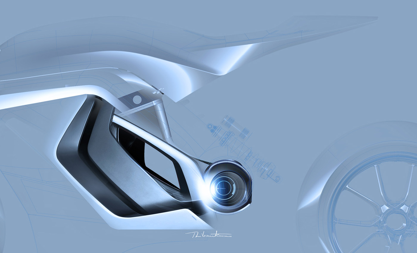 Reprint，traffic，Motorcycle，audi，conceptual design，
