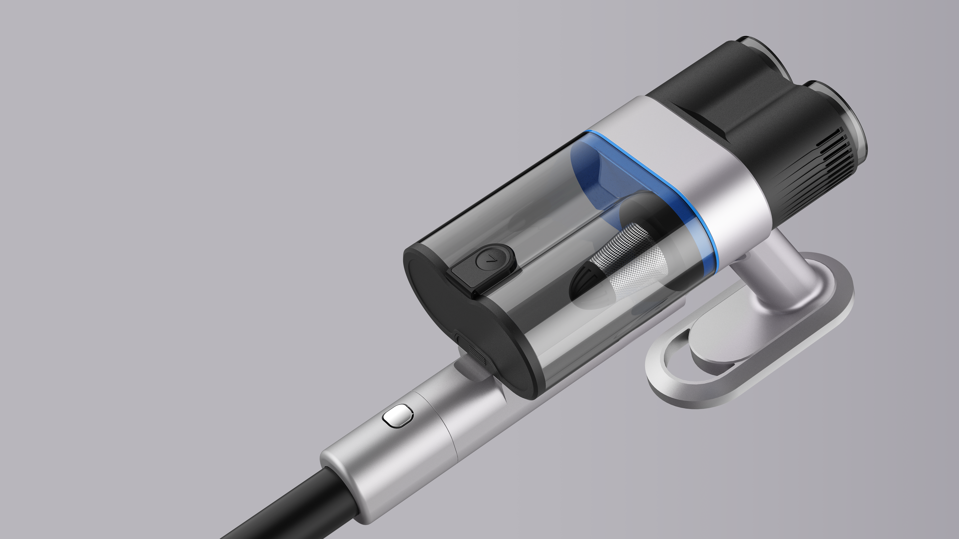 Double dust bucket vacuum cleaner，