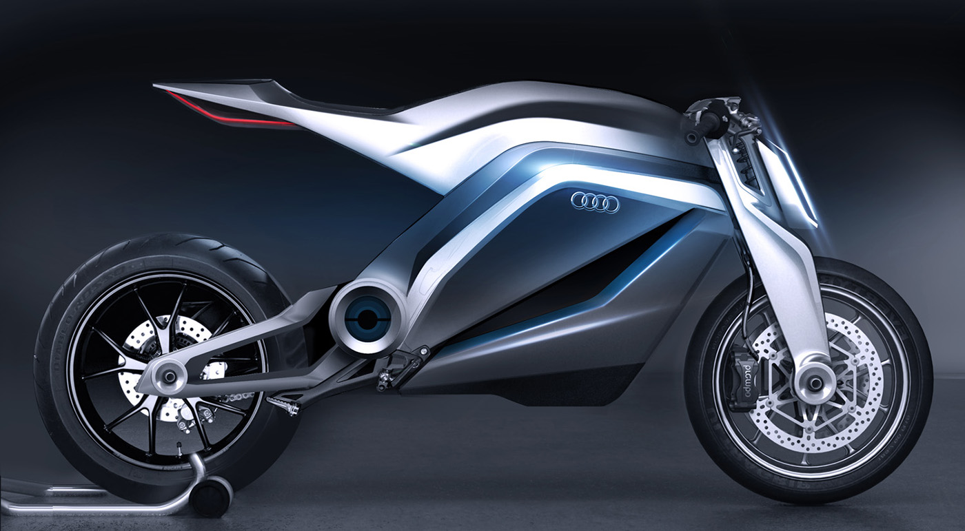Reprint，traffic，Motorcycle，audi，conceptual design，