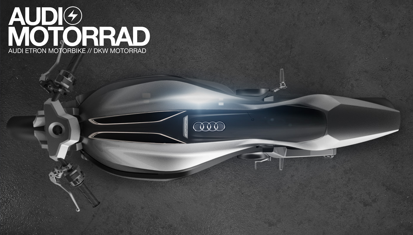 Reprint，traffic，Motorcycle，audi，conceptual design，