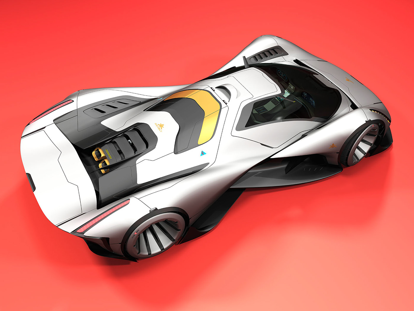 HP1，Sports car，concept，Appearance design，Cool，