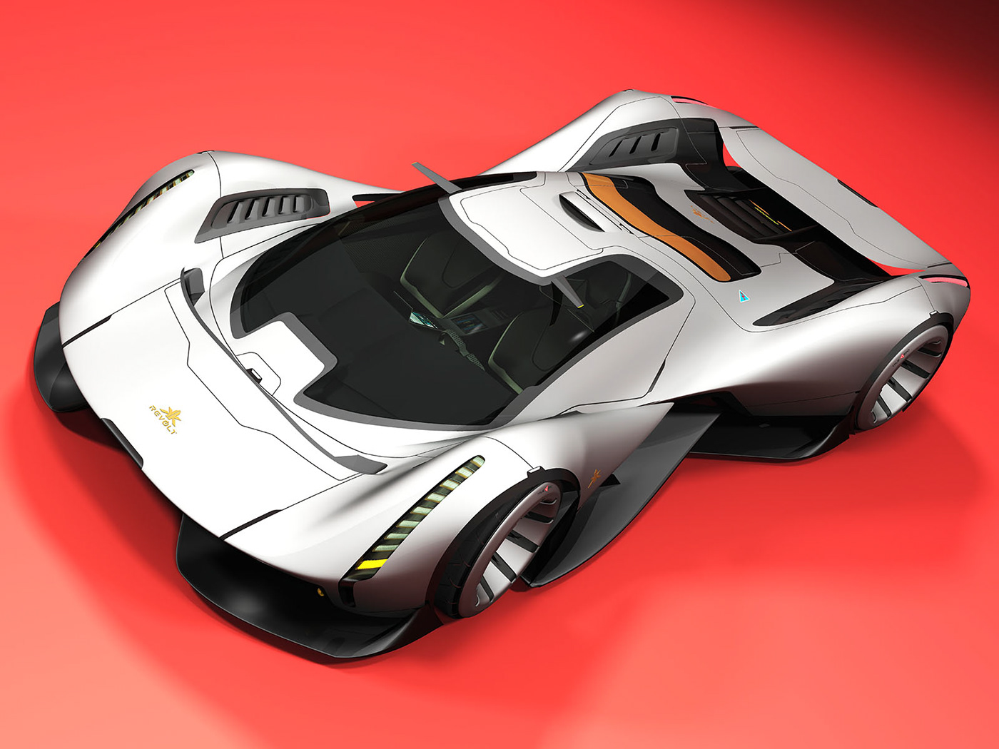 HP1，Sports car，concept，Appearance design，Cool，