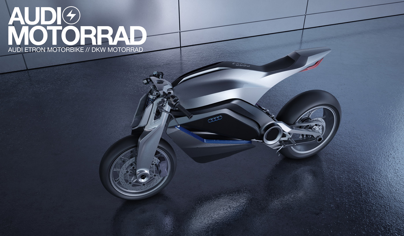 Reprint，traffic，Motorcycle，audi，conceptual design，