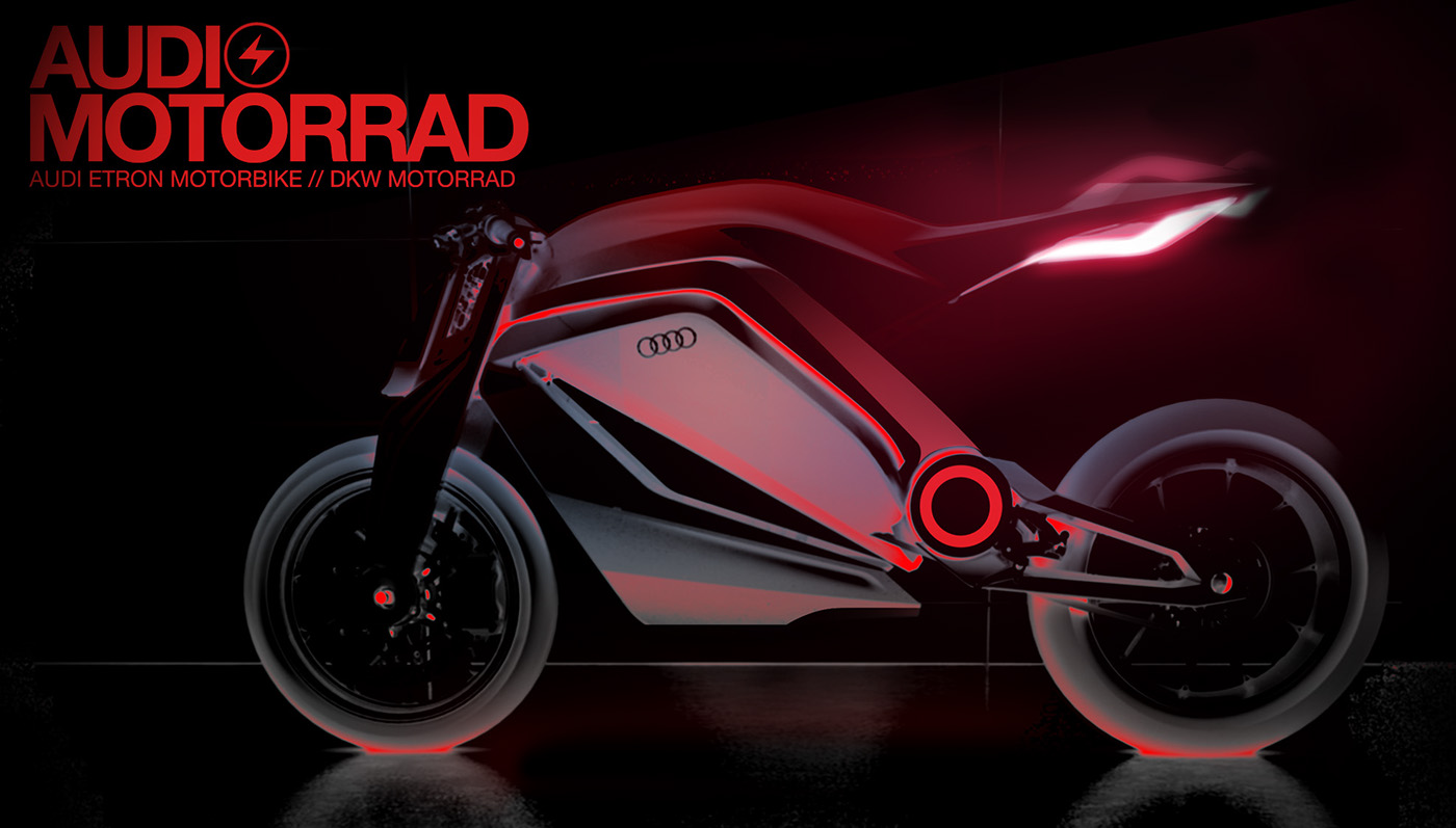 Reprint，traffic，Motorcycle，audi，conceptual design，