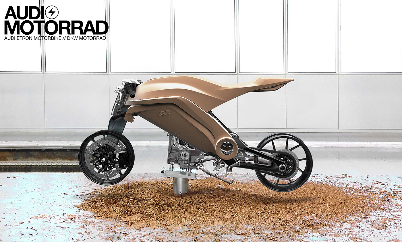 Reprint，traffic，Motorcycle，audi，conceptual design，