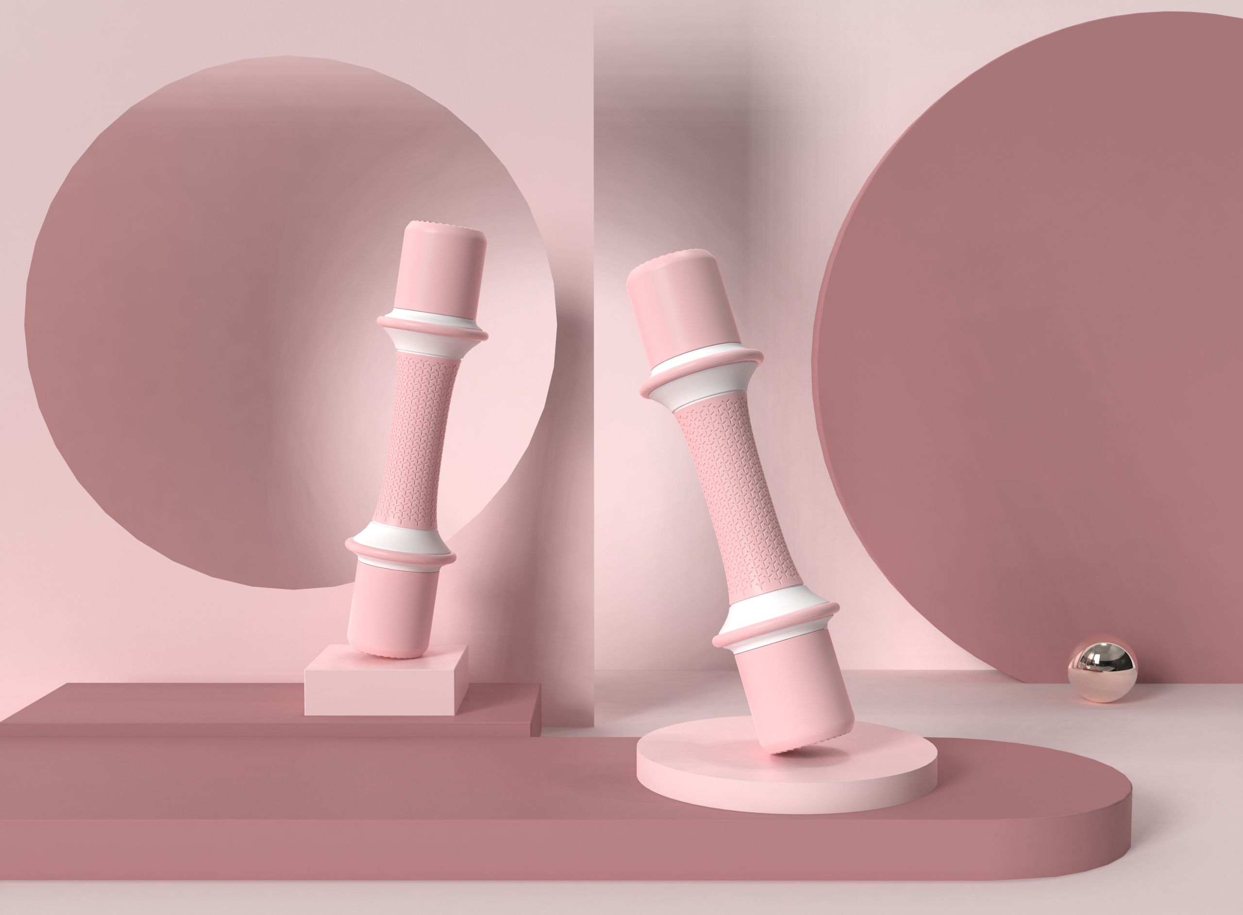 Dumbbell design，Modeling design，