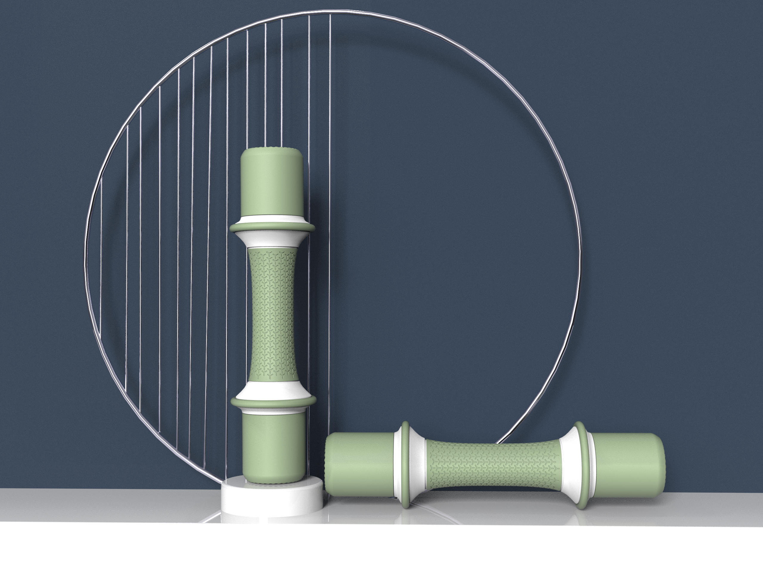 Dumbbell design，Modeling design，