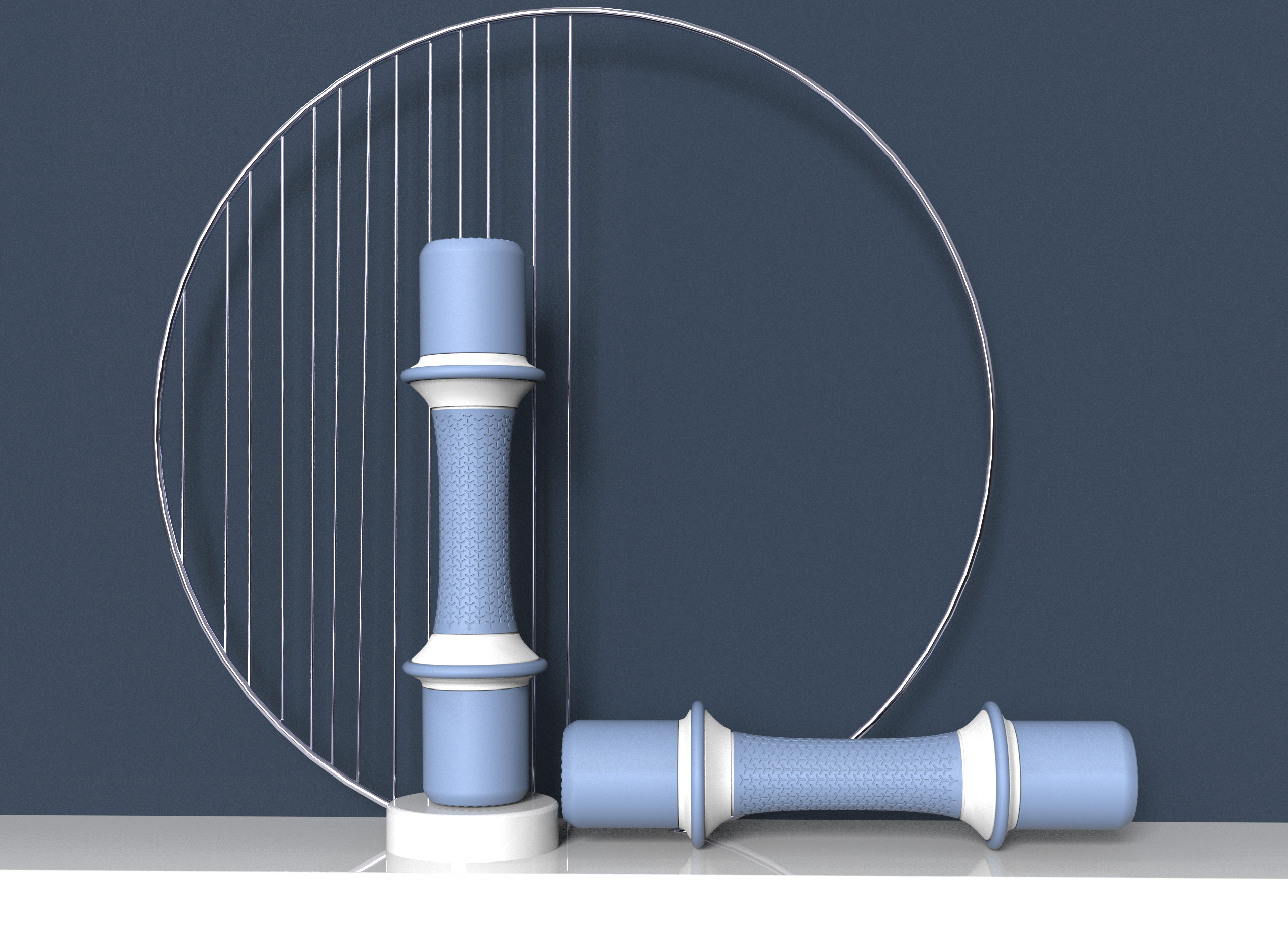 Dumbbell design，Modeling design，