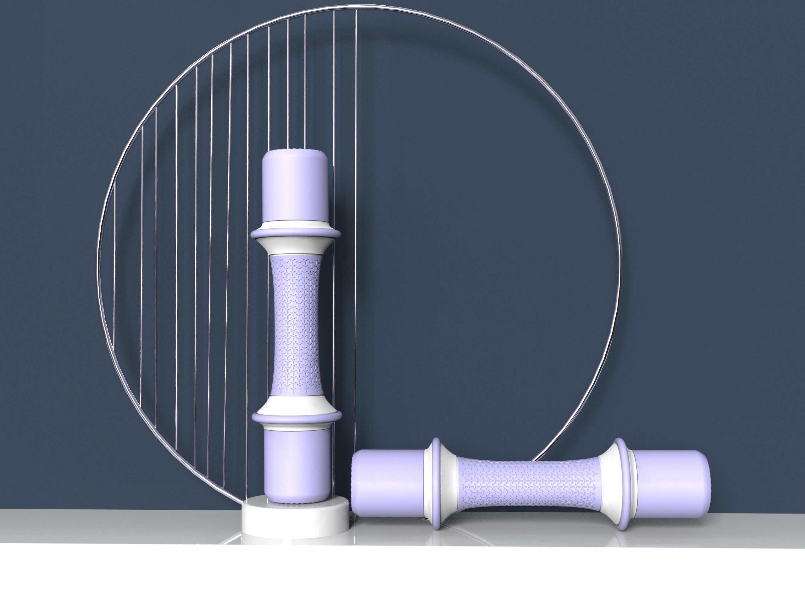 Dumbbell design，Modeling design，